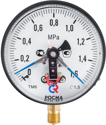 РОСМА ТМ-610Р.05 0-1,6 МПа G1/2 1,5 IP54 Манометры #1