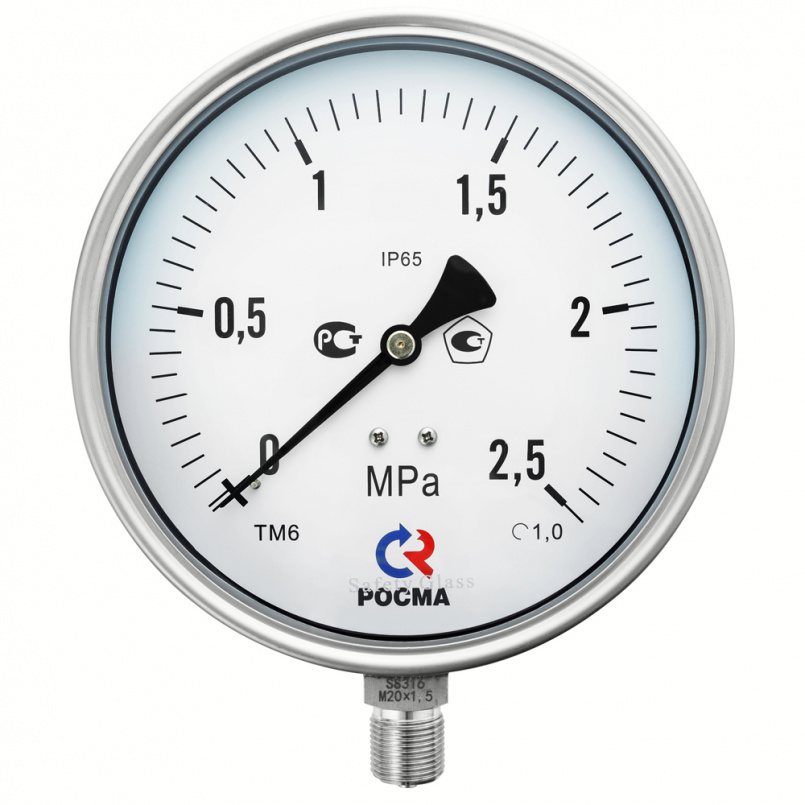 РОСМА ТМ-621Р.00 0-6 МПа G1/2 1,0 Б Манометры #1