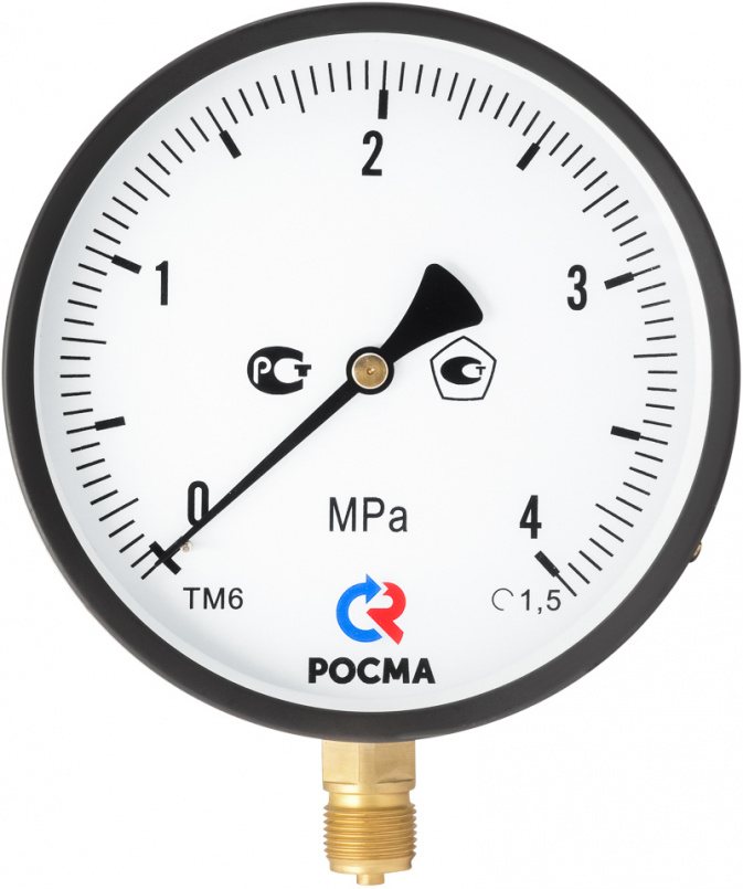 РОСМА ТМВ-610Р.МТИ.00 (-0,1-2,4 МПа) М20х1,5 0,4 Манометры #1