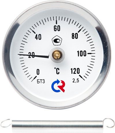 Термометр общетехнический специальный РОСМА БТ-30.010 (0-100С) 2,5 Термометры #1
