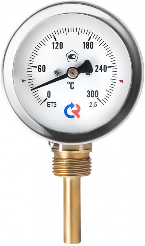 Термометр общетехнический радиальный РОСМА БТ-32.211 (0…100С) G1/2.150.1,5 Термометры #1