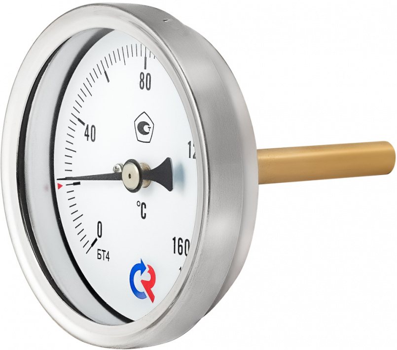 Термометр общетехнический осевой РОСМА БТ-41.211 (-40…60С) G1/2.150.1,5 Термометры #2